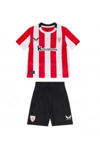 Athletic Bilbao Babytruitje Thuis tenue Kind 2024-25 Korte Mouw (+ Korte broeken)